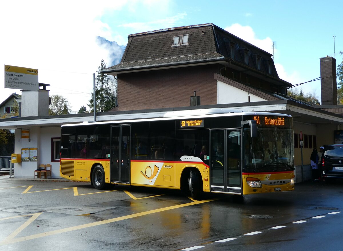 (241'711) - Flck, Brienz - Nr. 2/BE 435'742 - Setra am 22. Oktober 2022 auf dem Brnigpass