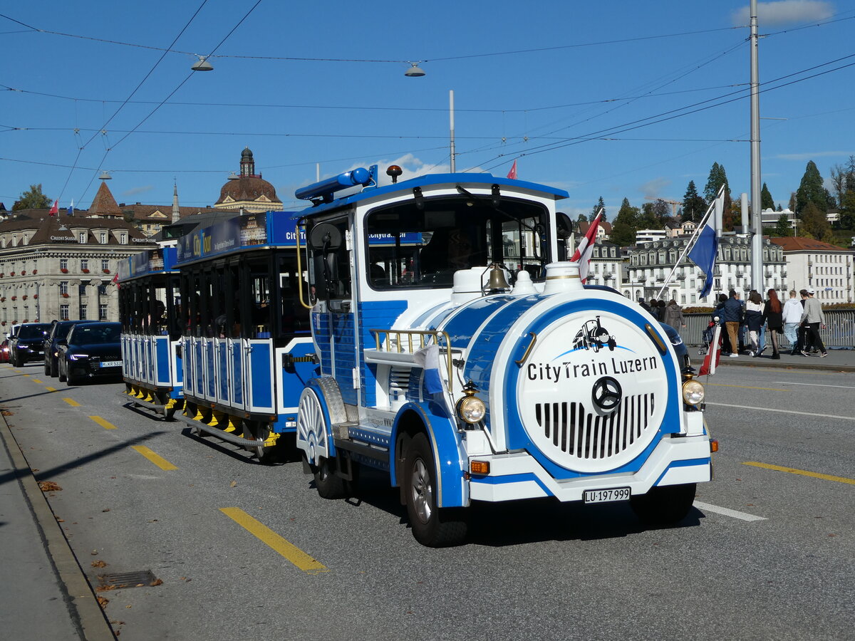 (241'751) - CityTrain, Luzern - LU 197'999 - am 22. Oktober 2022 in Luzern, Bahnhofbrcke 