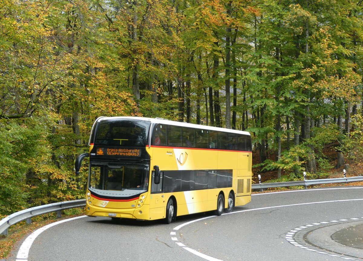 (241'830) - PostAuto Ostschweiz - SG 451'109 - Alexander Dennis (ex CarPostal Ouest; ex PostAuto Ostschweiz SG 445'308) am 24. Oktober 2022 in Brnigen, Gnoll