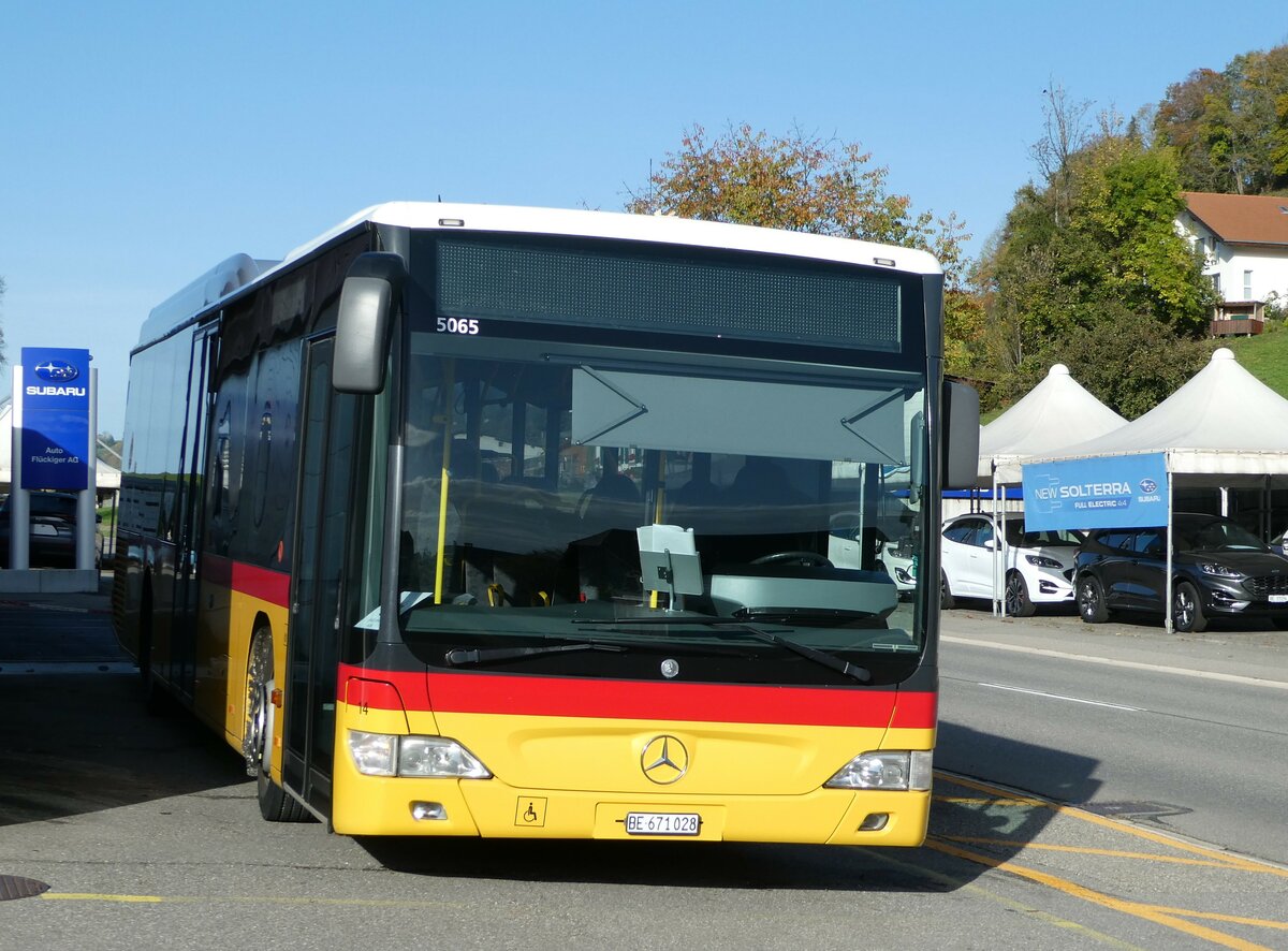 (241'884) - Engeloch, Riggisberg - Nr. 4/BE 671'028 - Mercedes am 28. Oktober 2022 in Riggisberg, Garage