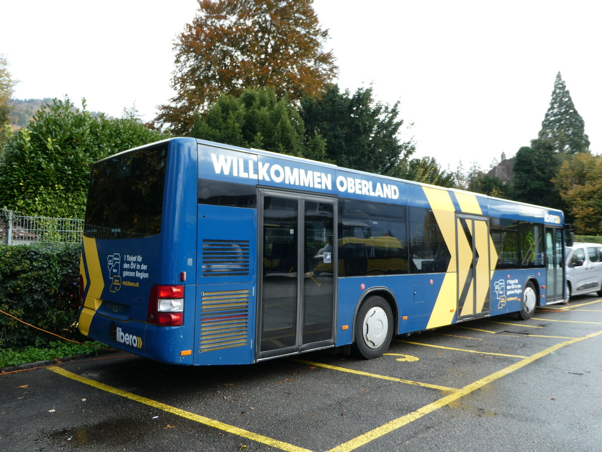 (242'082) - STI Thun - Nr. 128 - MAN am 1. November 2022 bei der Schifflndte Thuzn