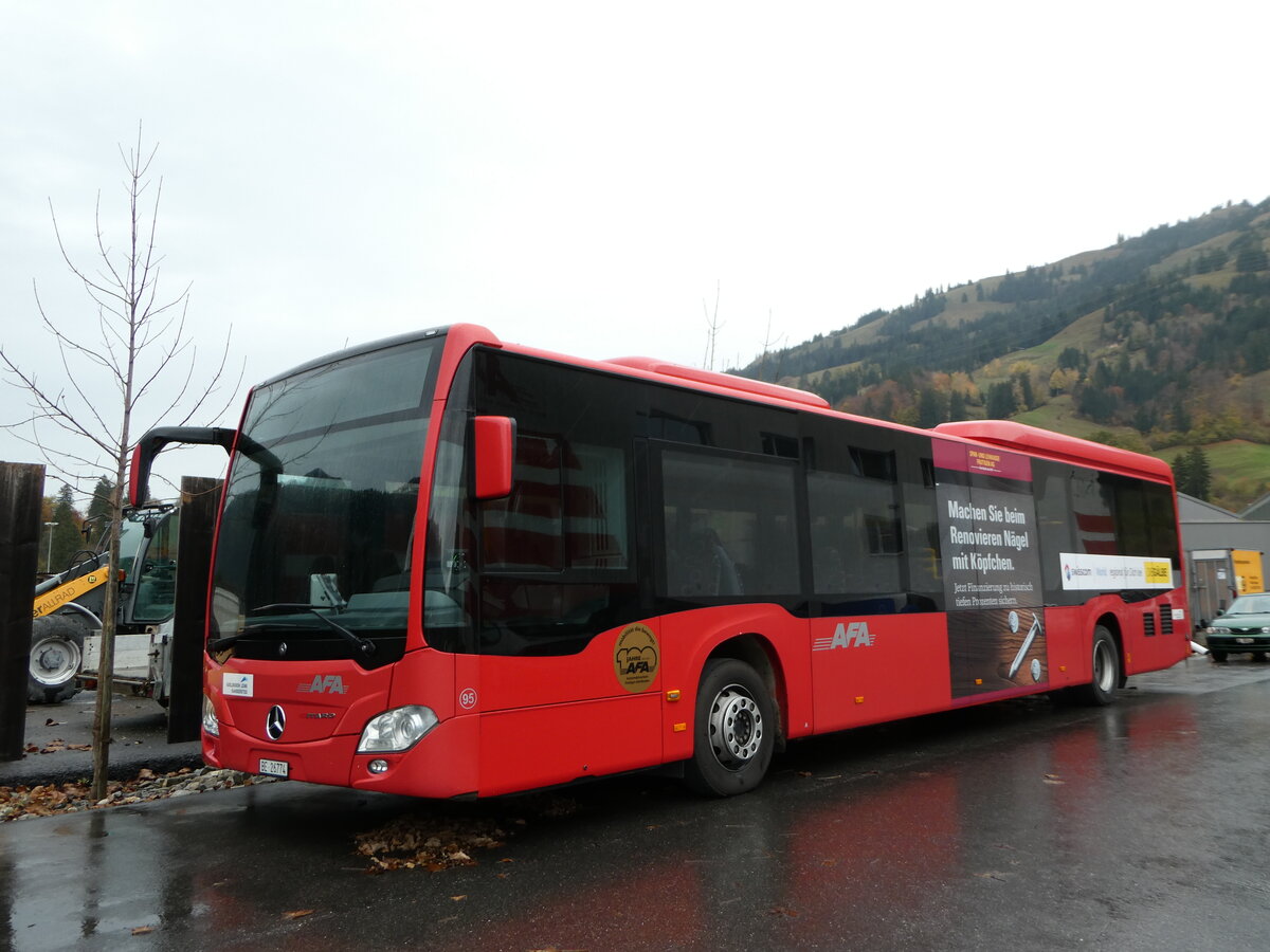 (242'320) - AFA Adelboden - Nr. 95/BE 26'774 - Mercedes am 9. November 2022 in Frutigen, Garage