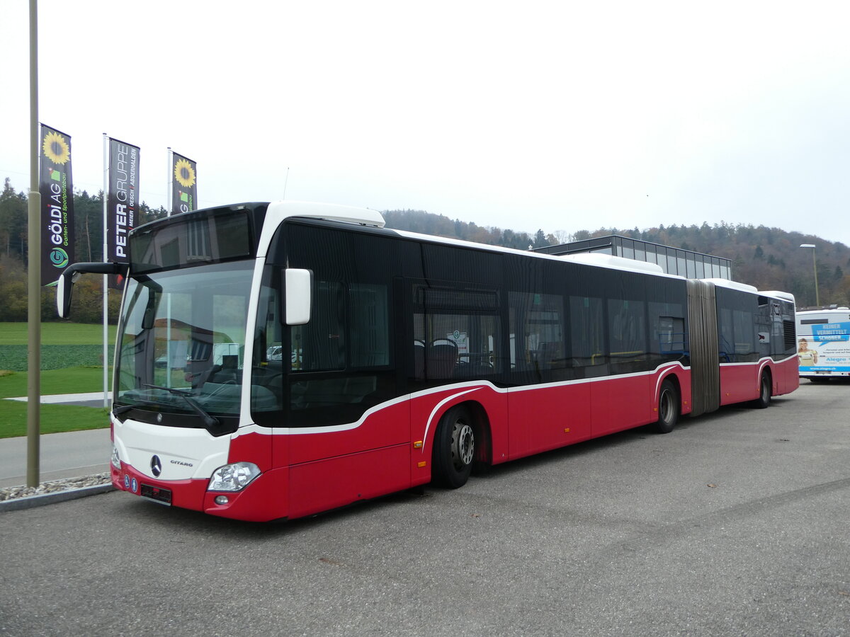 (242'532) - EvoBus, Winterthur - (127'298) - Mercedes (ex Wiener Linien, A-Wien Nr. 8728) am 12. November 2022 in Winterthur, EvoBus