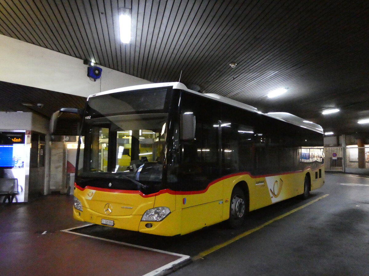 (242'864) - AutoPostale Ticino - Nr. 556/TI 326'906 - Mercedes am 17. November 2022 in Lugano, Postautostation