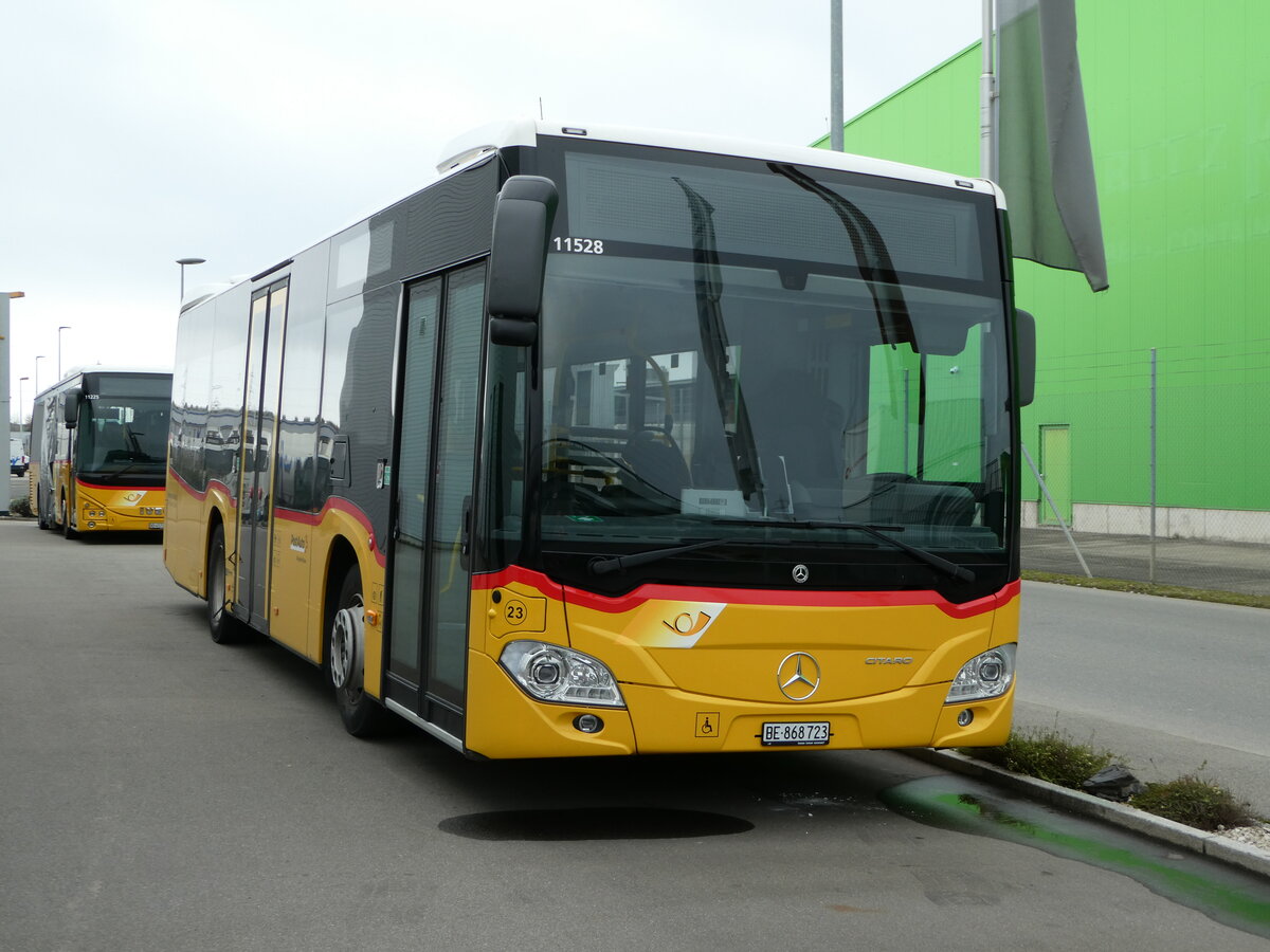 (243'160) - Flck, Brienz - Nr. 23/BE 868'723 - Mercedes am 27. November 2022 in Kerzers, Interbus