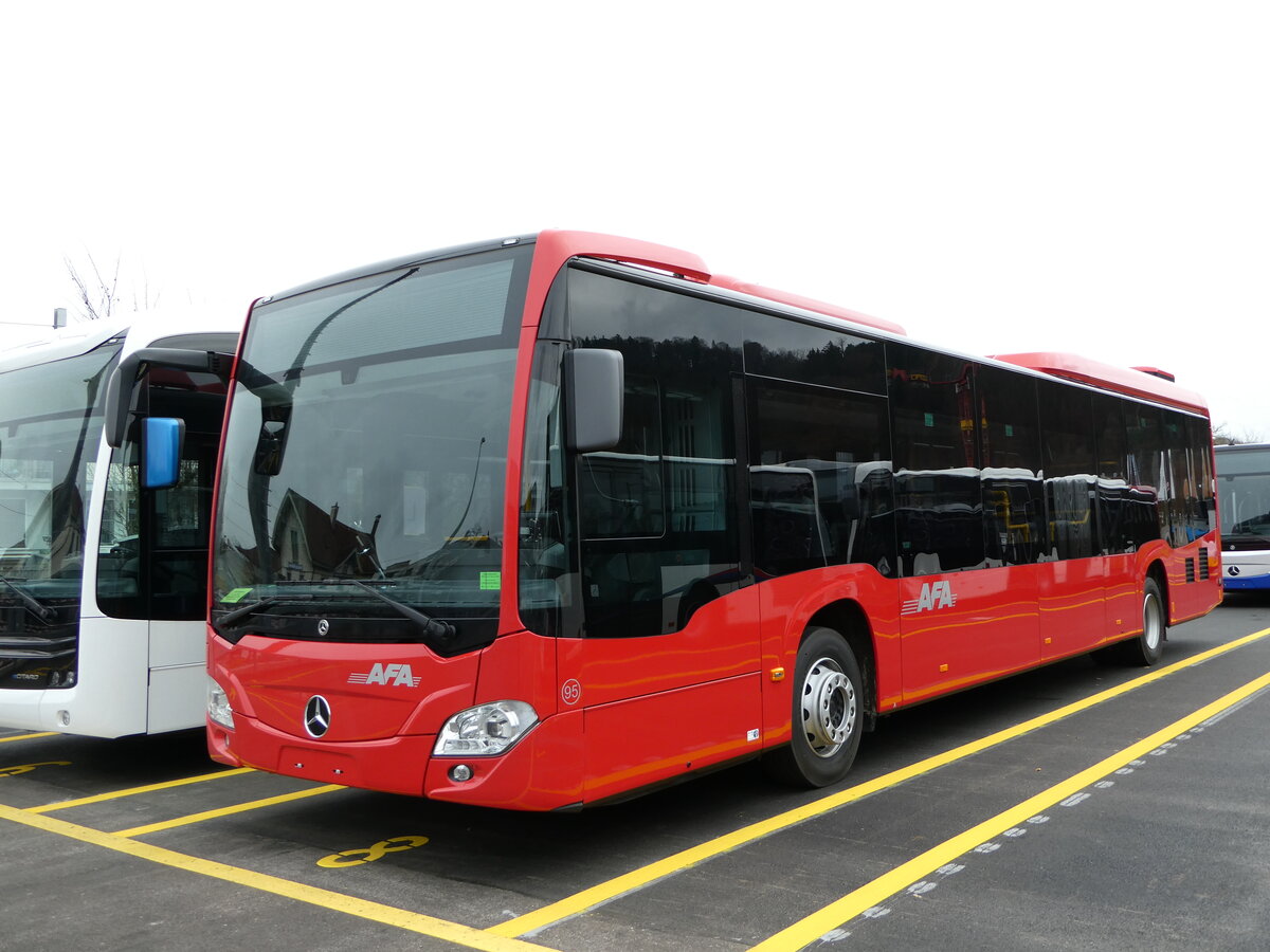 (243'231) - AFA Adelboden - Nr. 95 - Mercedes am 29. November 2022 in Winterthur, EvoBus