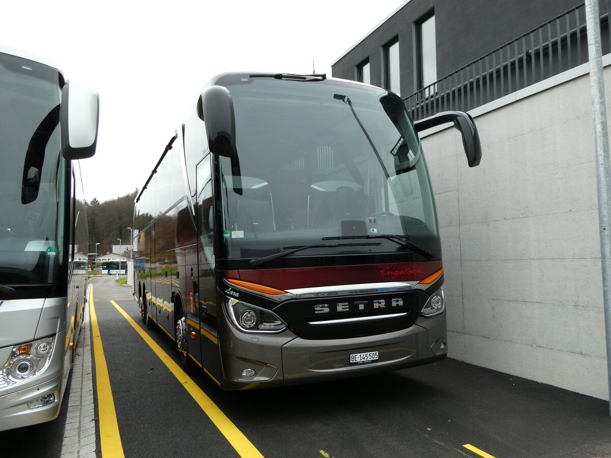 (243'238) - Engeloch, Riggisberg - BE 145'505 - Setra am 29. November 2022 in Winterthur, EvoBus