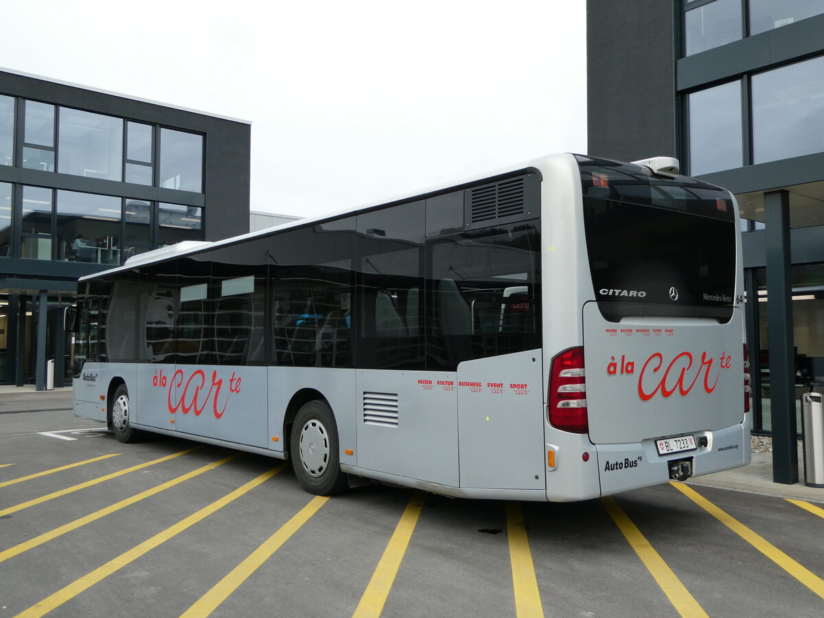 (243'246) - AAGL Liestal - Nr. 64/BL 7233 - Mercedes am 29. November 2022 in Winterthur, EvoBus