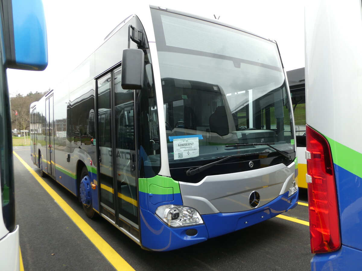 (243'250) - TPL Lugano - (616'821) - Mercedes am 29. November 2022 in Winterthur, EvoBus