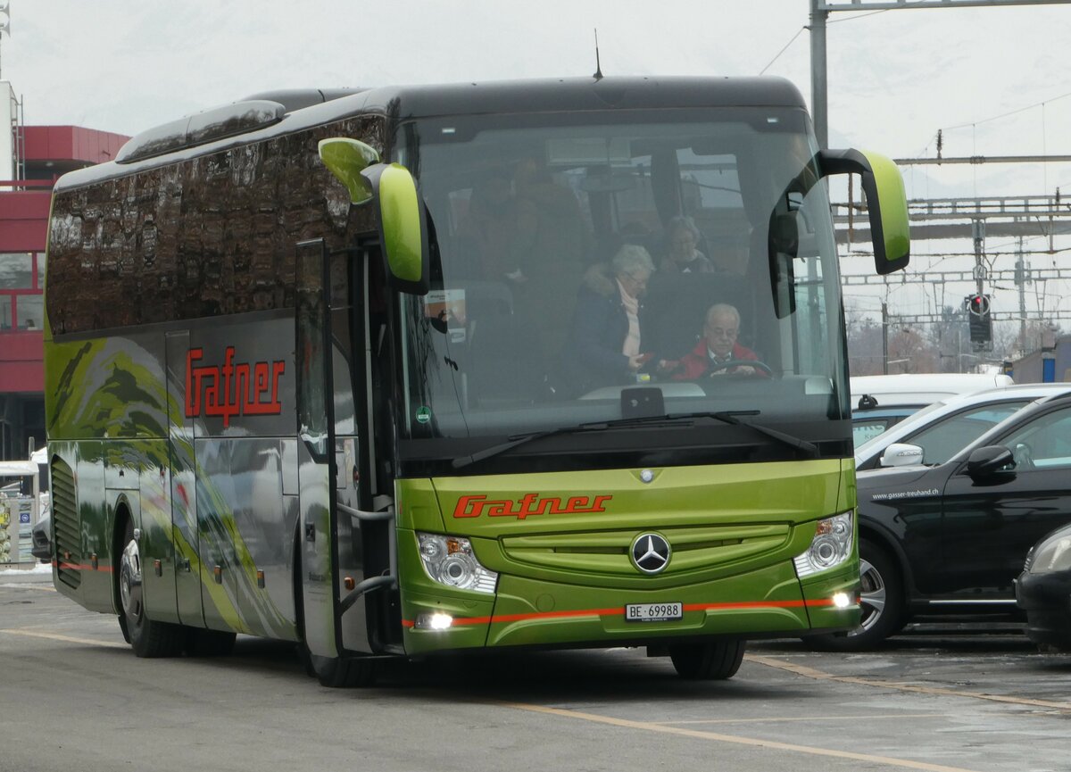 (243'836) - Gafner, Thun - Nr. 2/BE 69'988 - Mercedes am 13. Dezember 2022 in Thun, CarTerminal