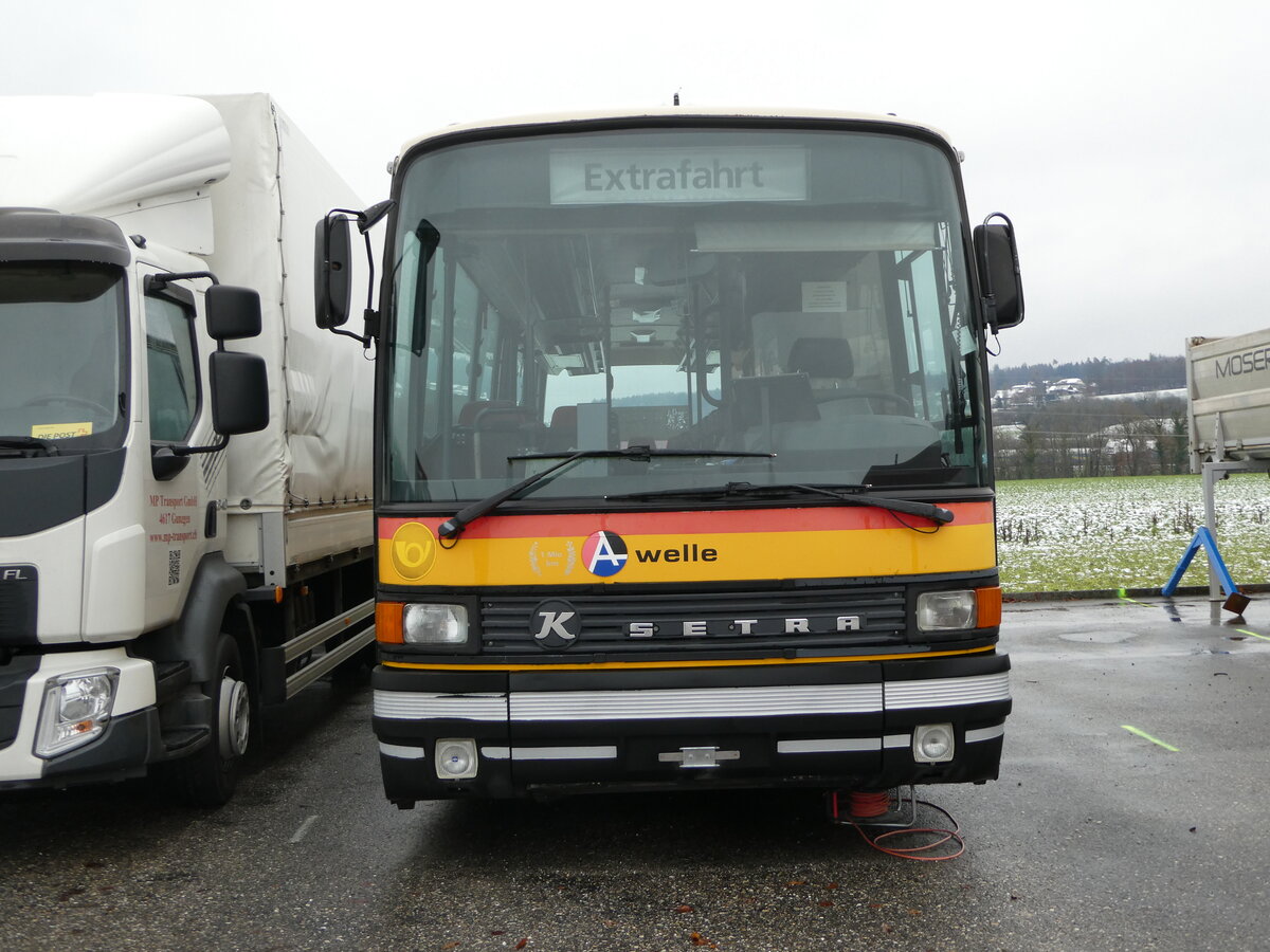 (243'884) - Wyss, Boningen - Nr. 25 - Setra am 15. Dezember 2022 in Boningen, Garage