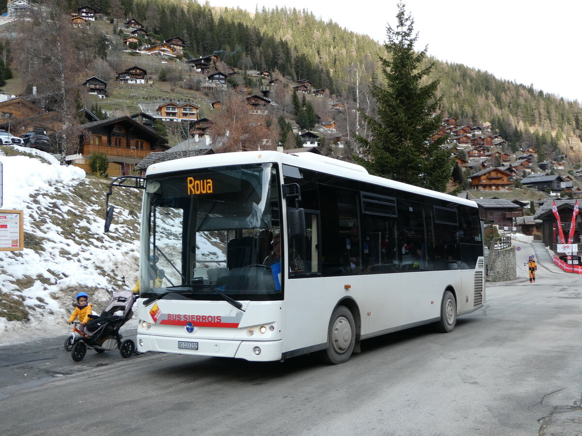 (244'145) - BS Sierre - VS 133'232 - Temsa (ex N.A.P. Voyages, F-Aubagne) am 26. Dezember 2022 in Grimentz, Tlcabine