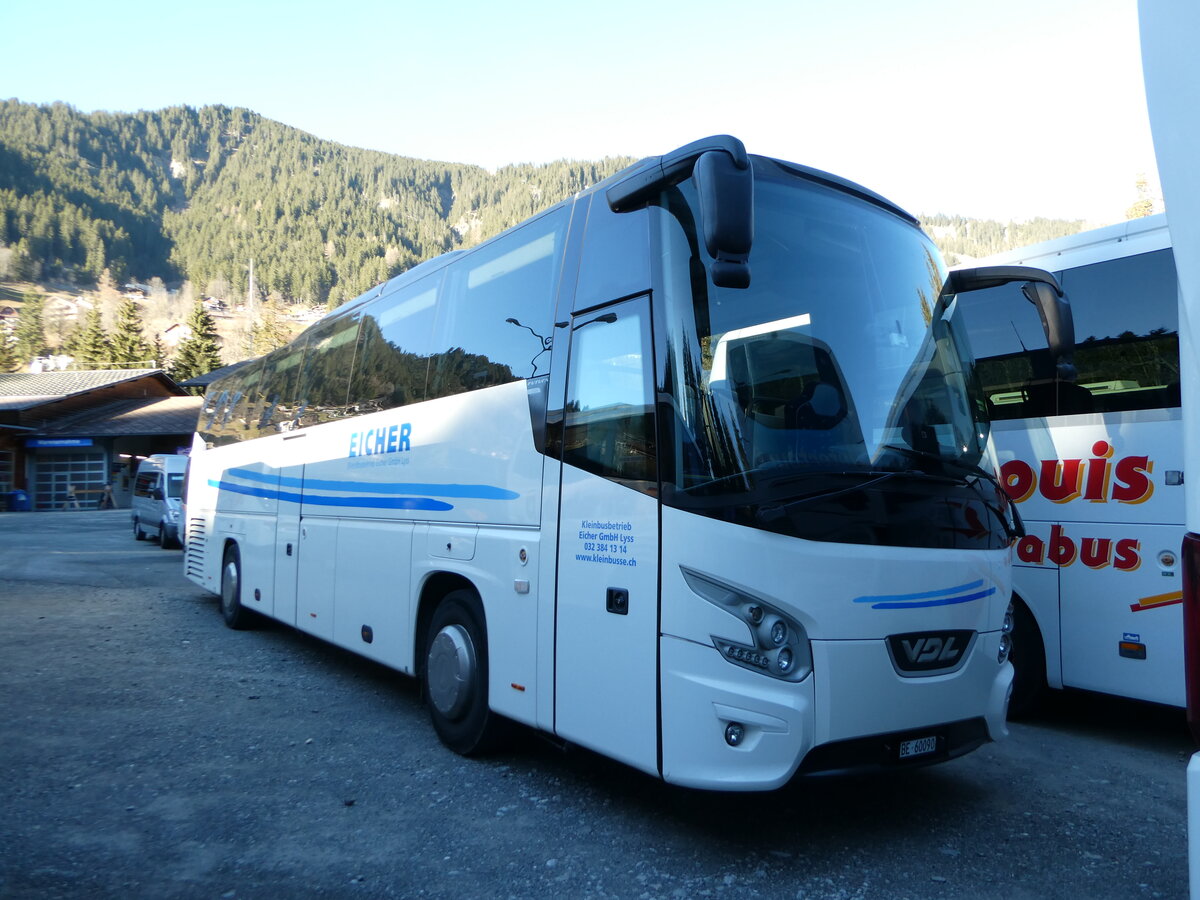 (244'739) - Eicher, Lyss - BE 60'090 - VDL am 7. Januar 2023 in Adelboden, ASB