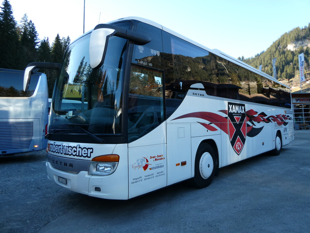 (244'743) - Jean-Louis, Ftigny - Nr. 45/NE 142'435 - Setra am 7. Januar 2023 in Adelboden, ASB