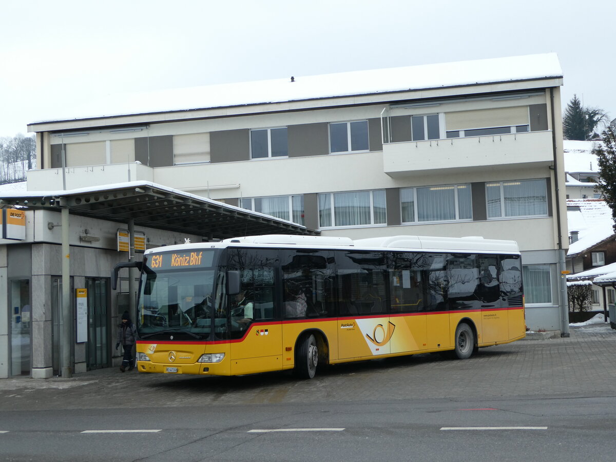 (245'281) - Engeloch, Riggisberg - Nr. 9/BE 447'240/PID 5578 - Mercedes am 23. Januar 2023 in Riggisberg, Post