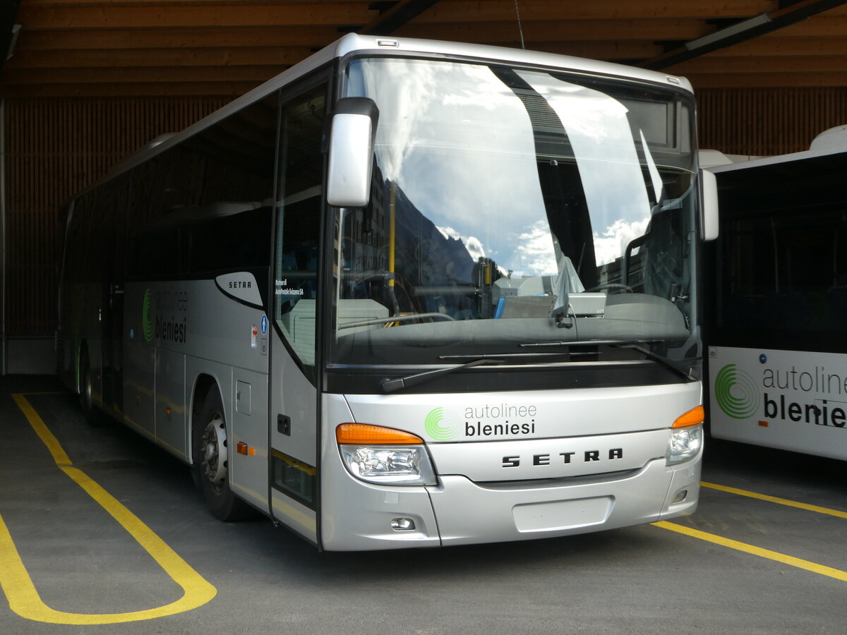 (245'797) - ABl Biasca - Nr. 34 - Setra (ex AMSA Chiasso Nr. 36) am 4. Februar 2023 in Biasca, Garage 