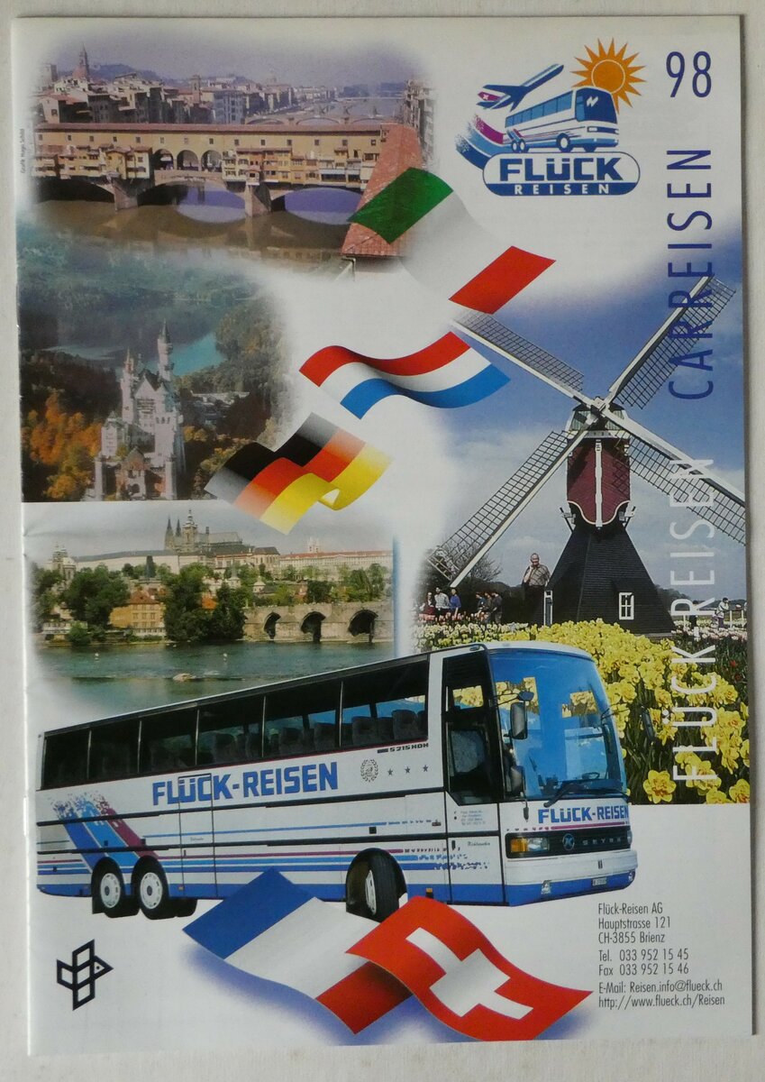 (246'053) - Flck Reisen-Carreisen 98 am 12. Februar 2023 in Thun (Vorderseite)