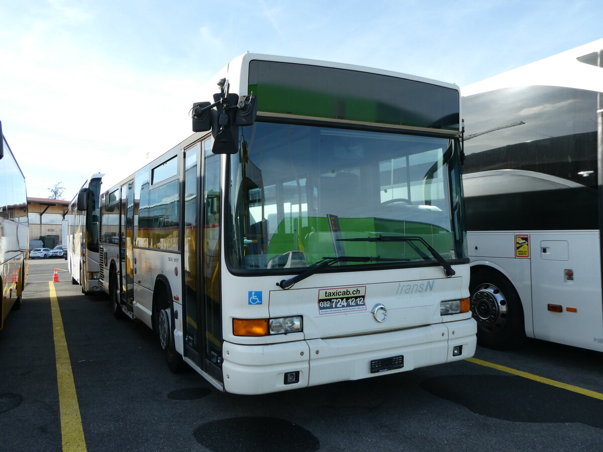 (246'305) - Taxicab, Neuchtel - Irisbus am 18. Februar 2023 in Kerzers, Interbus