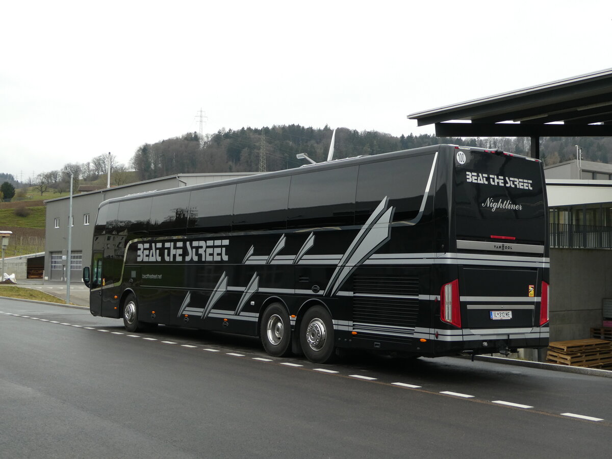 (246'573) - Aus Oesterreich: Beat The Street, Fritzens - IL 312 ME - Van Hool am 25. Februar 2023 in Winterthur, EvoBus