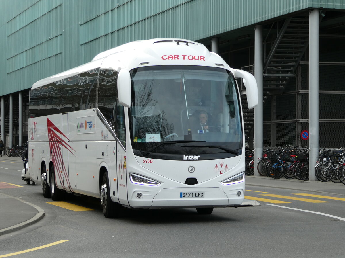 (247'466) - Aus Spanien: Car Tour, Madrid - Nr. 706/6471 LFX - Irizar am 18. Mrz 2023 in Luzern, Inseli-P