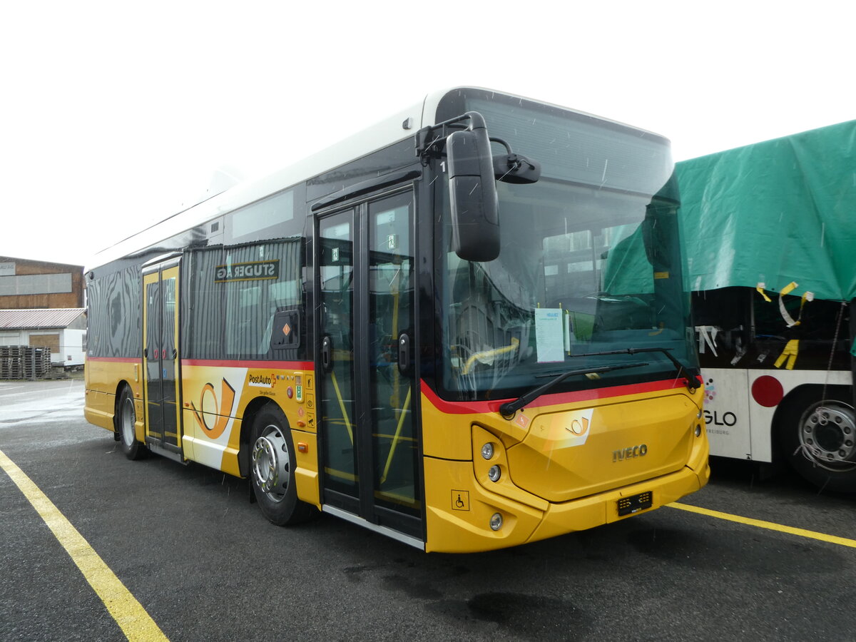 (247'713) - Gessinger, Bad Ragaz - PID 11'902 - Heuliez-Iveco am 25. Mrz 2023 in Kerzers, Interbus