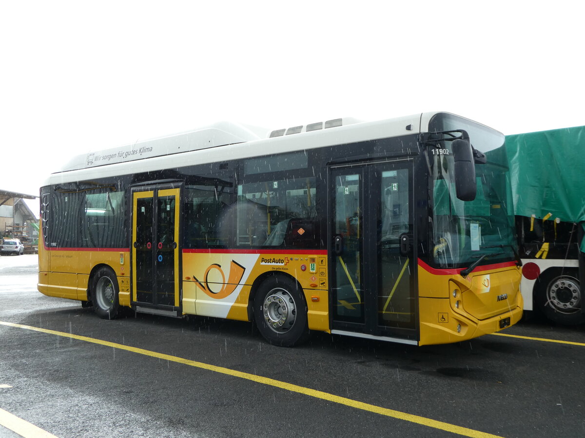 (247'714) - Gessinger, Bad Ragaz - PID 11'902 - Heuliez-Iveco am 25. Mrz 2023 in Kerzers, Interbus