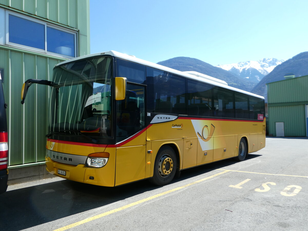 (248'294) - Buchard, Leytron - Nr. 35/VS 84'256/PID 4500 - Setra (ex PostAuto Wallis Nr. 35; ex TSAR, Sierre; ex Pfammatter, Sierre) am 9. April 2023 in Leytron, Garage