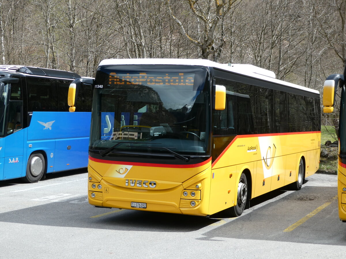 (248'690) - Chiesa, Riazzino - TI 176'092/PID 11'340 - Iveco am 16. April 2023 in Sonogno