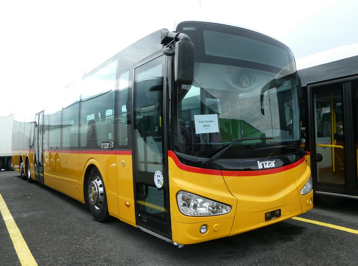 (249'056) - PostAuto Wallis - Irizar (ex Ballestraz, Grne) am 22. April 2023 in Kerzers, Interbus