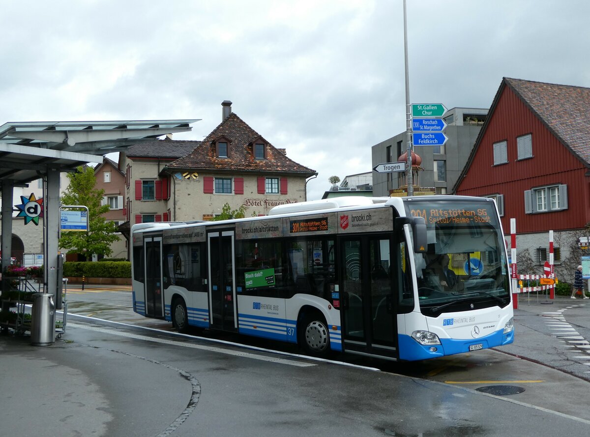 (249'098) - RTB Altsttten - Nr. 37/SG 305'529 - Mercedes am 25. April 2023 in Alsttten, Stadt