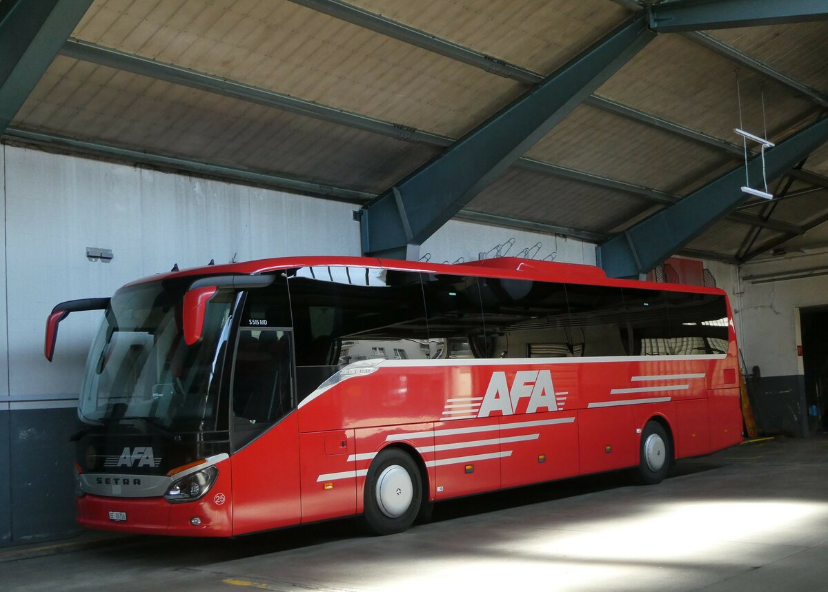 (249'544) - AFA Adelboden - Nr. 25/BE 26'706 - Setra am 4. Mai 2023 in Adelboden, Busstation