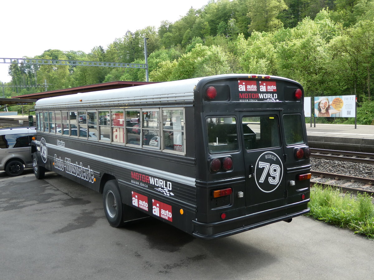 (249'852) - Motorworld, Kemptthal - International (ex US-Schulbus) am 12. Mai 2023 in Kemptthal, Motorworld