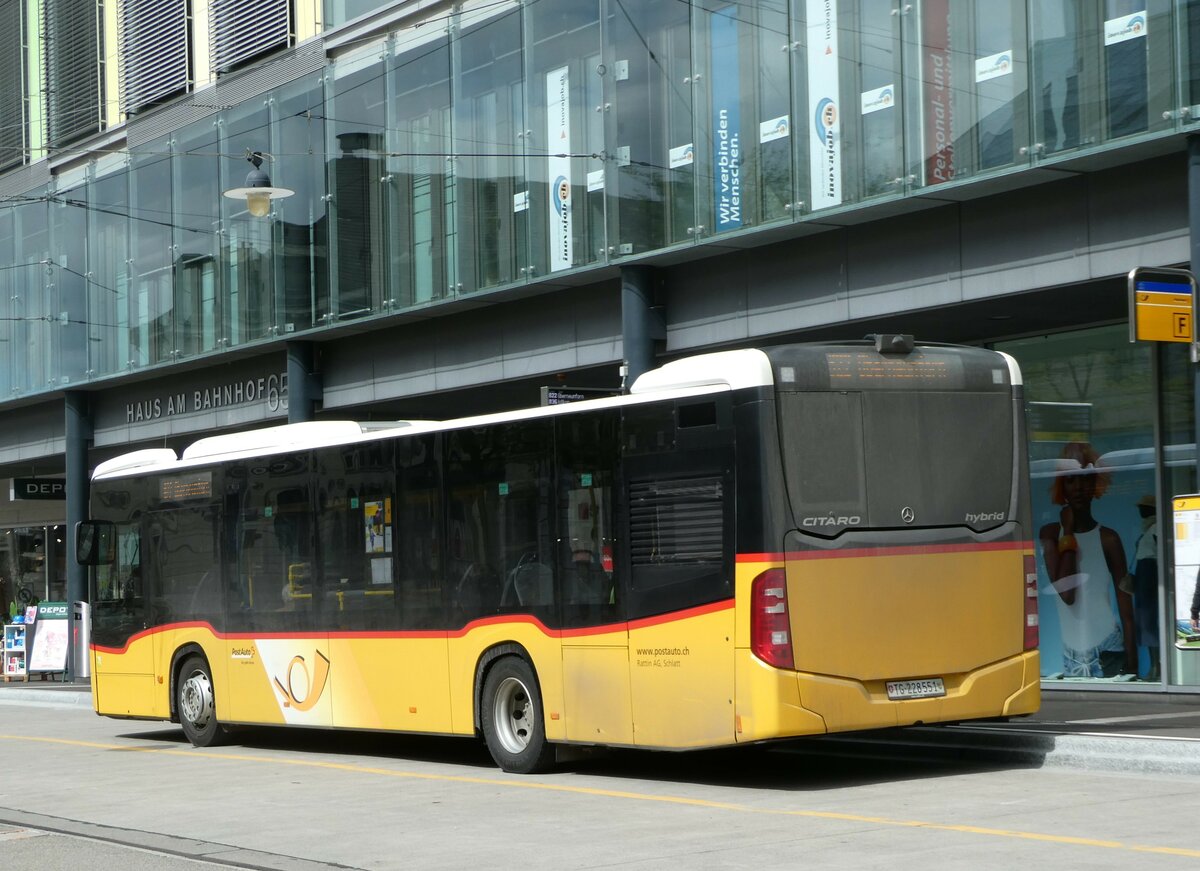 (249'870) - Rattin, Schlatt - TG 228'551/PID 11'661 - Mercedes am 12. Mai 2023 beim Bahnhof Frauenfeld