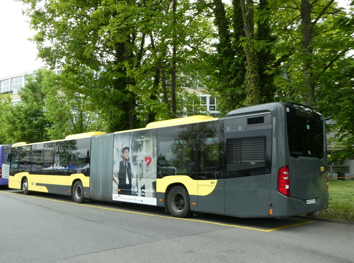 (250'387) - STI Thun - Nr. 714/BE 427'714 - Mercedes am 24. Mai 2023 bei der Schifflndte Thun