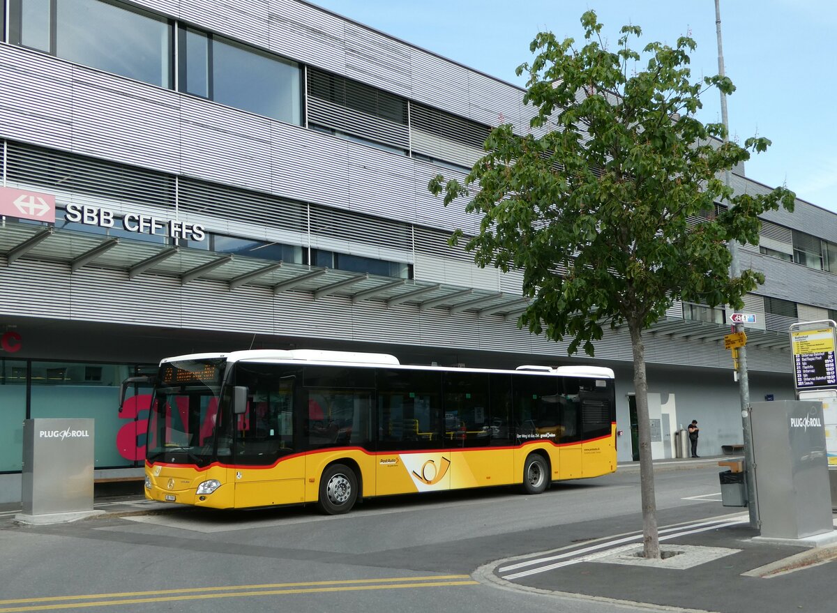 (250'738) - Dnser, Trimmis - GR 7905/PID 11'448 - Mercedes am 30. Mai 2023 beim Bahnhof Landquart