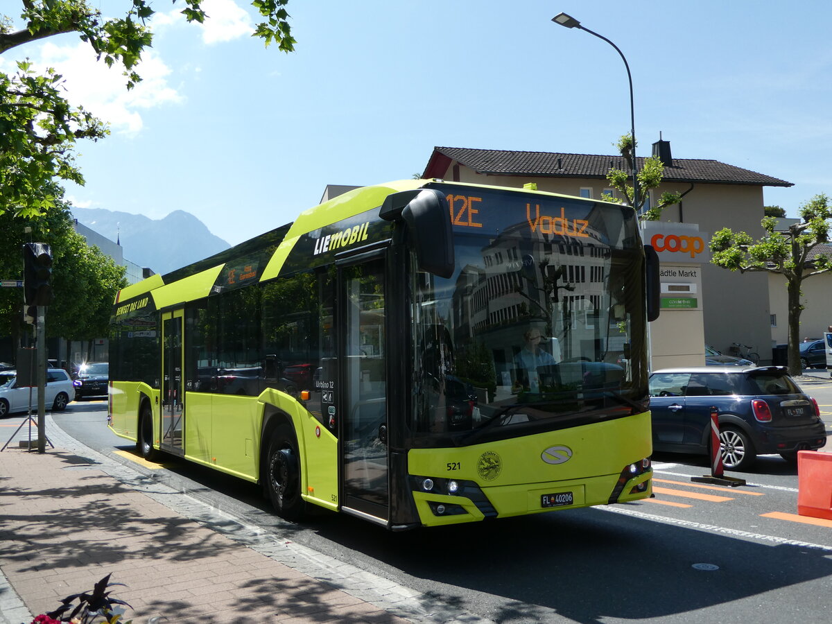 (250'781) - BOS PS Anstalt, Vaduz - Nr. 521/FL 40'206 - Solaris am 30. Mai 2023 in Vaduz, Stdtle