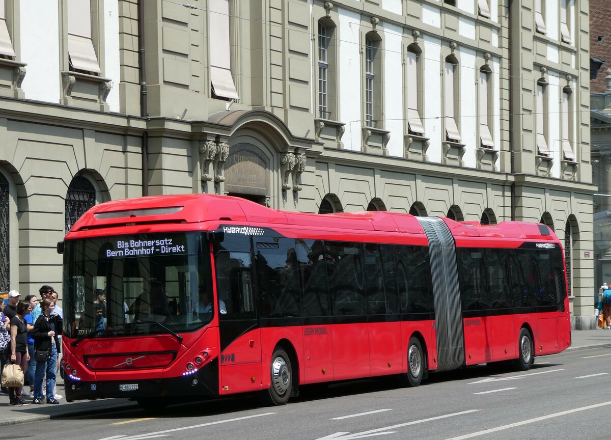 (251'622) - Bernmobil, Bern - Nr. 222/BE 883'222 - Volvo am 17. Juni 2023 beim Bahnhof Bern