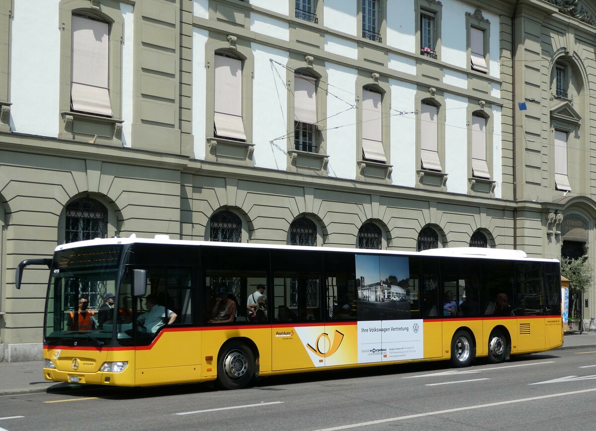 (251'642) - Engeloch, Riggisberg - Nr. 12/BE 520'405/PID 4713 - Mercedes (ex PostAuto Bern) am 17. Juni 2023 beim Bahnhof Bern