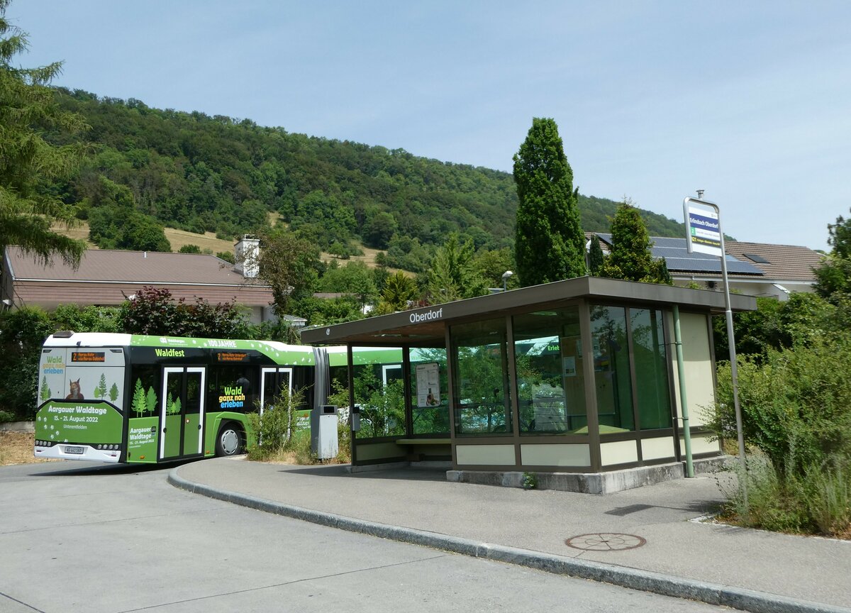 (251'809) - BBA-Haltestelle am 20. Juni 2023 in Erlinsbach, Oberdorf