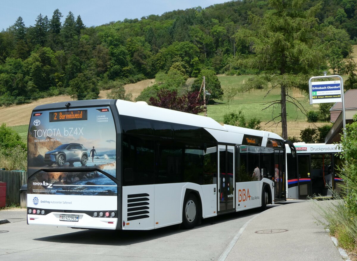 (251'811) - BBA Aarau - Nr. 41/AG 422'941 - Solaris am 20. Juni 2023 in Erlinsbach, Oberdorf