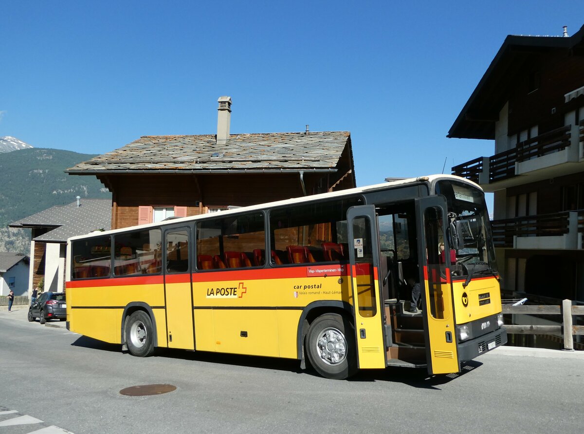 (252'025) - Oser, Brchen - VS 93'575 - NAW/Lauber (ex Epiney, Ayer PID 1076) am 25. Juni 2023 in Visperterminen, Dorfstrasse