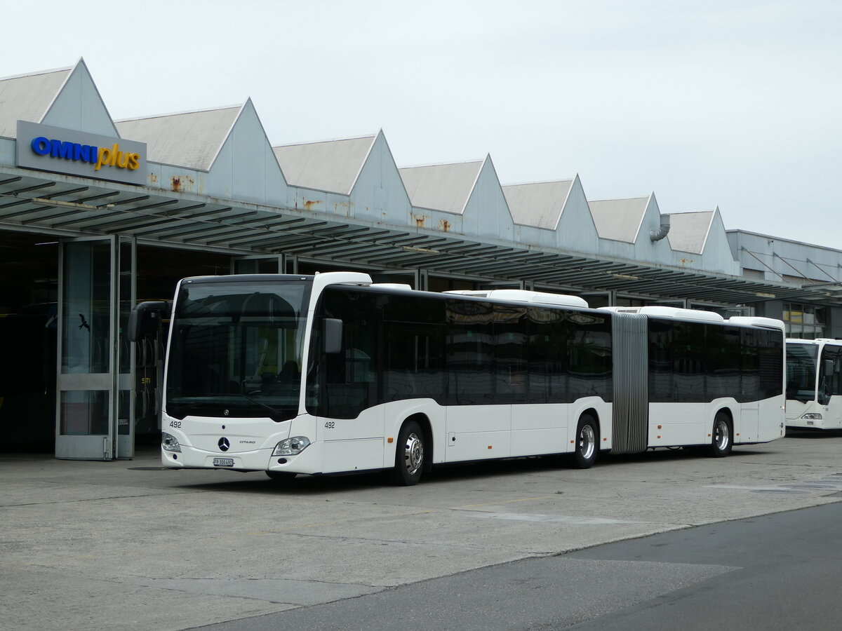 (252'156) - Intertours, Domdidier - Nr. 492/FR 300'492 - Mercedes am 28. Juni 2023 in Thun, Garage STI