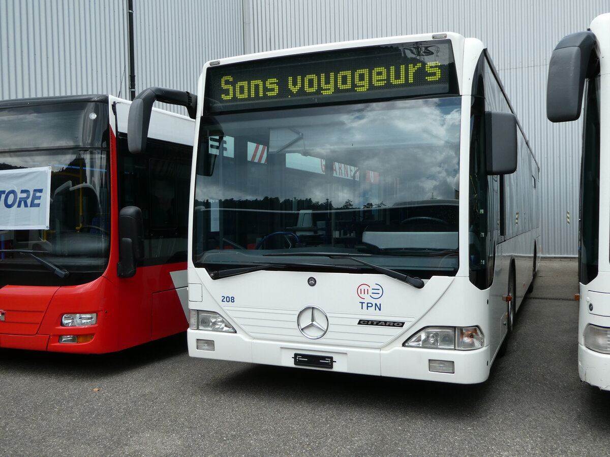 (252'299) - TPN Nyon - Nr. 208 - Mercedes am 2. Juli 2023 in Winterthur, EvoBus