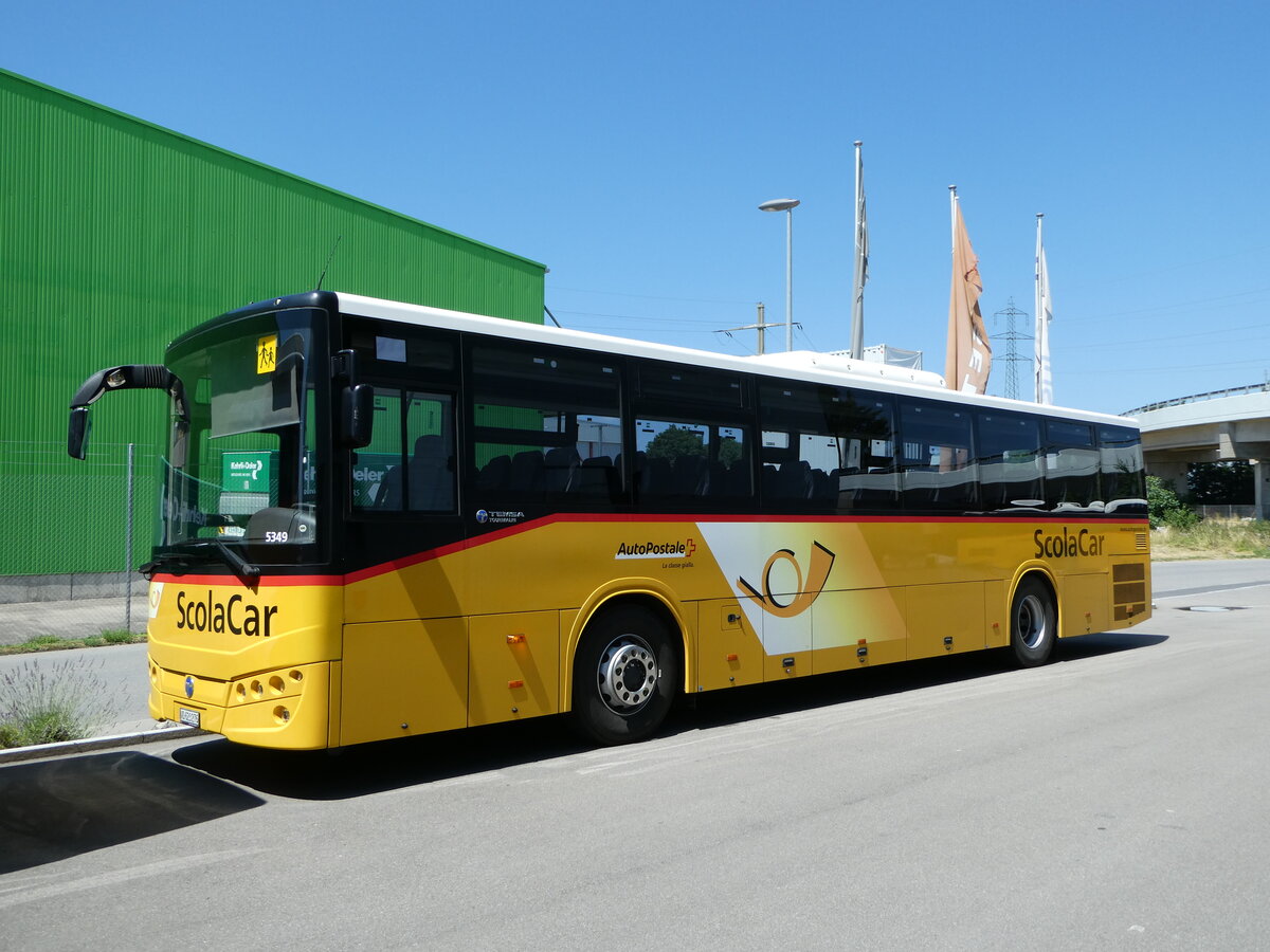 (252'505) - CarPostal Ouest - VD 623'276/PID 5349 - Temsa (ex Autopostale, Mendrisio; ex AutoPostale Ticino) am 8. Juli 2023 in Kerzers, Interbus