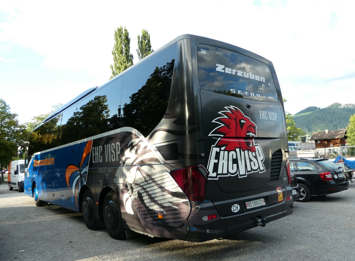 (253'067) - Zerzuben, Visp-Eyholz - Nr. 12/VS 100'431 - Setra am 26. Juli 2023 in Thun, Lachenwiese