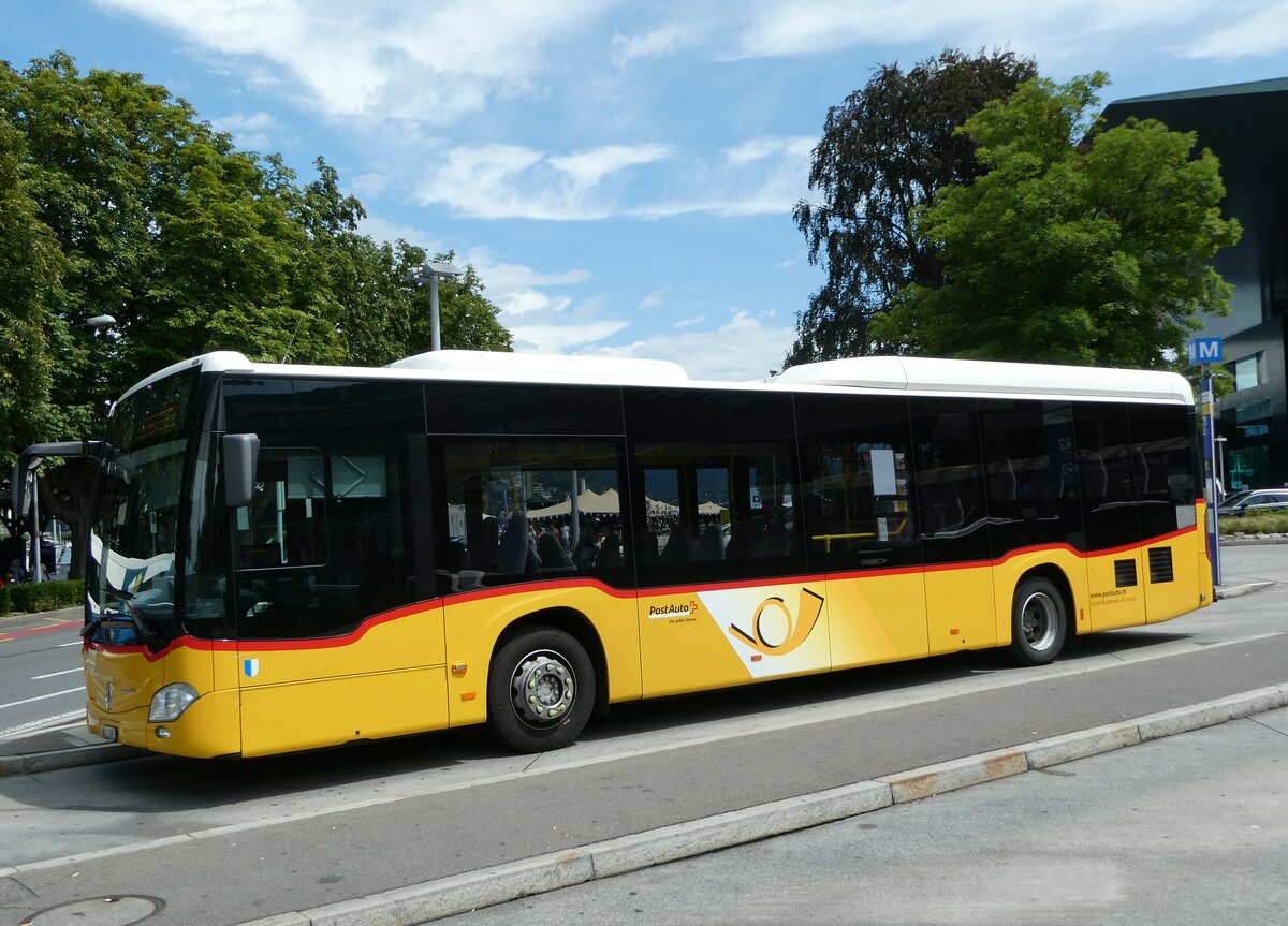 (253'138) - Bucheli, Kriens - Nr. 29/LU 15'085/PID 10'612 - Mercedes am 29. Juli 2023 beim Bahnhof Luzern