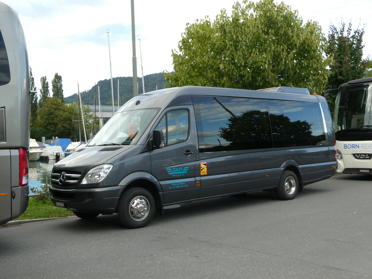 (253'439) - Gast, Utzenstorf - BE 442'152 - Mercedes am 5. August 2023 in Thun, Strandbad