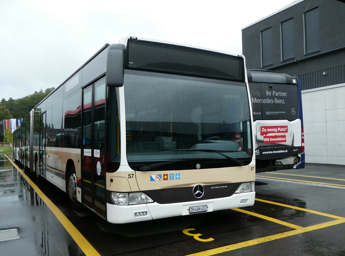 (253'475) - AZZK Zollikon - Nr. 57/ZH 486'457 - Mercedes am 6. August 2023 in Winterthur, EvoBus