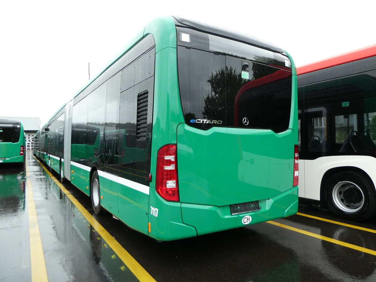 (253'488) - BVB Basel - Nr. 7117 - Mercedes am 6. August 2023 in Winterthur, EvoBus