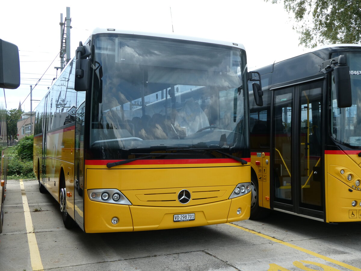 (253'737) - CarPostal Ouest - VD 298'701/PID 11'361 - Mercedes am 12. August 2023 in Yverdon, Garage